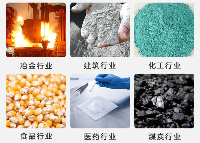 不銹鋼振動篩主要應用于冶金,建筑,化工,食品等行業中。